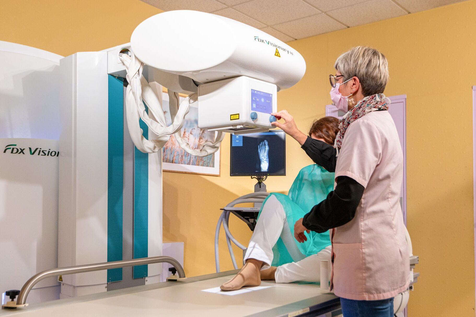 Examen de radiographie