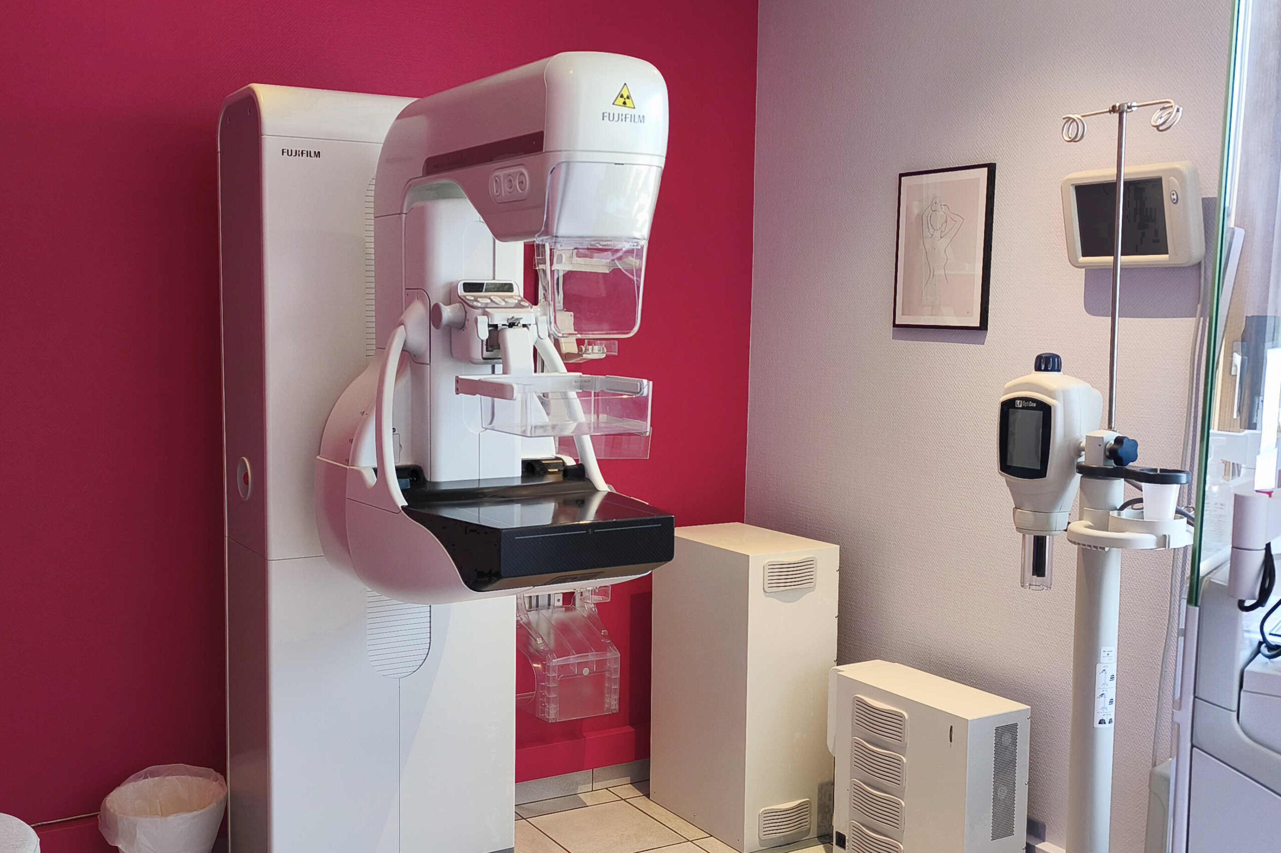 Mammographe Fujifilm Amulet Innovality avec tomosynthèse et angiomammographie